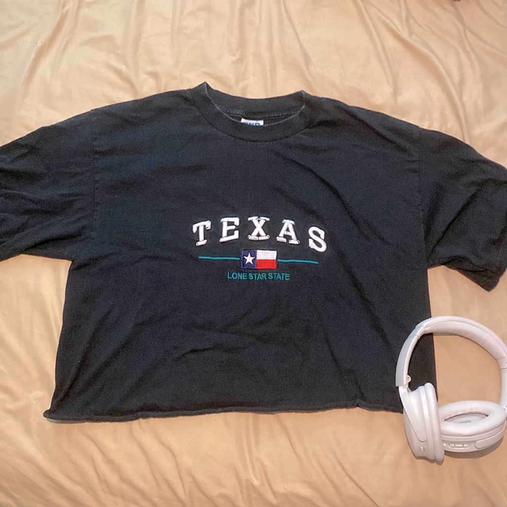 Cropped Texas T-shirt